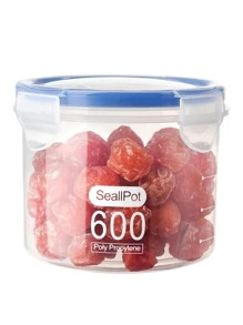 1 pieza frasco de plástico alimento almacenamiento - Multicolor - Ver 6