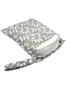 Leaf Pattern Diaper Bag - Multicolor - View 1