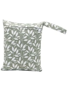 Leaf Pattern Diaper Bag - Multicolor - View 2