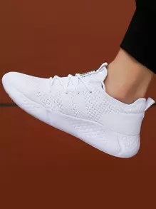 男士時尚運動鞋運動鞋防滑步行鞋輕盈透氣網面跑步鞋