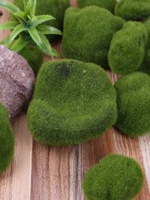 12 piezas Hierba artificial - Verde - Ver 3