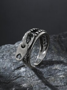 時尚流行男士拉鍊設計袖環銅質珠寶禮物和時尚外觀