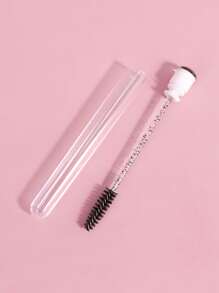 Portable Eyelash Comb Suitable For Daily Makeup, Great For Eyelash Grafting - Black - View 6