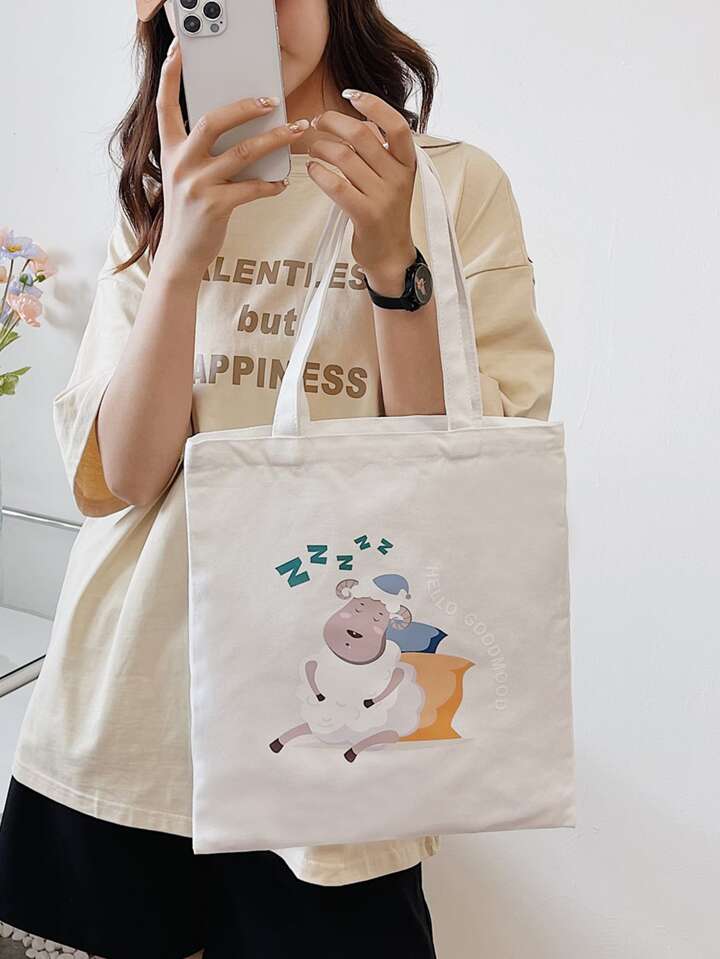 Details 169+ korean style corduroy tote bag latest xkldase.edu.vn