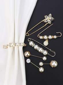 5入組隨機圖案腰扣飾 - 彩色 - 查看 5