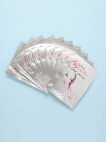 10pairs Eyelash Extension Under Eye Gel Pads Patches Kit  Eye Patches Eyelash Extension Supplies Tools, Lash Extension Supplies, Lash Tech Supplies, No Skin Damage, No Skin Tearing - White - View 4