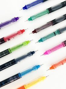 12 piezas Pluma de gel de color mixto