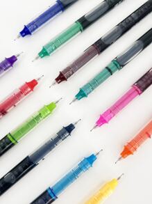 12 piezas Pluma de gel de color mixto