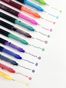 12 piezas Pluma de gel de color mixto