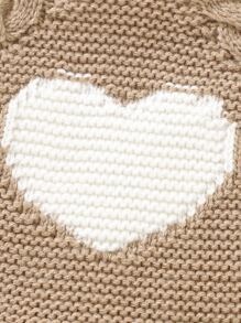 Áo len trẻ em Nút Tim Giải trí - Lạc đà - Xem 5