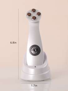 1入組便攜式迷你電動無痛脫毛器 - 白色 - 查看 4