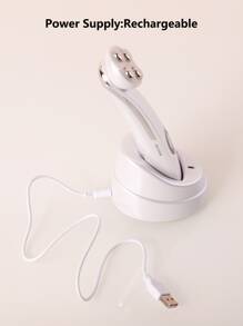 1入組便攜式迷你電動無痛脫毛器 - 白色 - 查看 8