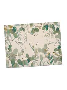 1入組植物圖案餐墊 - 彩色 - 查看 1