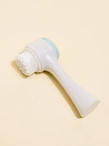 1pc Face Cleansing Brush - Green - View 2