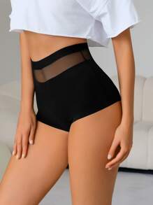 Bragas panel con malla - Negro - Ver 4