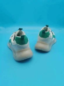 Men Lace-up Front Running Shoes - Multicolor - View 2