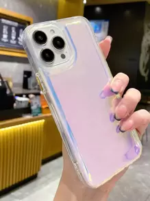 Vỏ giấy Laser lấp lánh đầy màu sắc chống rơi trong suốt Vỏ mềm Vỏ điện thoại di động Tương thích với Apple và Samsung Tương thích với IPhone 11,IPhone 13,IPhone 14 Pro Max - Nhiều màu - Xem 2