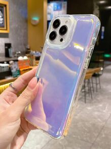 Vỏ giấy Laser lấp lánh đầy màu sắc chống rơi trong suốt Vỏ mềm Vỏ điện thoại di động Tương thích với Apple và Samsung Tương thích với IPhone 11,IPhone 13,IPhone 14 Pro Max - Nhiều màu - Xem 6