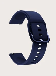 1入組矽膠通用錶帶 - 霧霾藍 - 查看 5