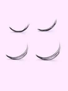 MAGEFY MAGEFY 240 Clusters Of Fishtail Segmented Mixed Style Eyelashes,With Longer Curls C Personal DIY Eyelashes Of Different Lengths,Natural Soft Handmade Eyelashes For Everyday Use,Manga Eyelashes For Travellash Clusters,Eyelash Clusters,Individual Eyelashes,Lashes,Fake Lashes