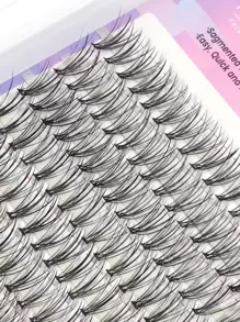 MAGEFY MAGEFY 240 Clusters Of Fishtail Segmented Mixed Style Eyelashes,With Longer Curls C Personal DIY Eyelashes Of Different Lengths,Natural Soft Handmade Eyelashes For Everyday Use,Manga Eyelashes For Travellash Clusters,Eyelash Clusters,Individual Eyelashes,Lashes,Fake Lashes