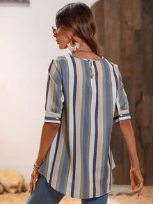 Áo sơ mi Sọc Giải trí - Nhiều màu - Xem 2