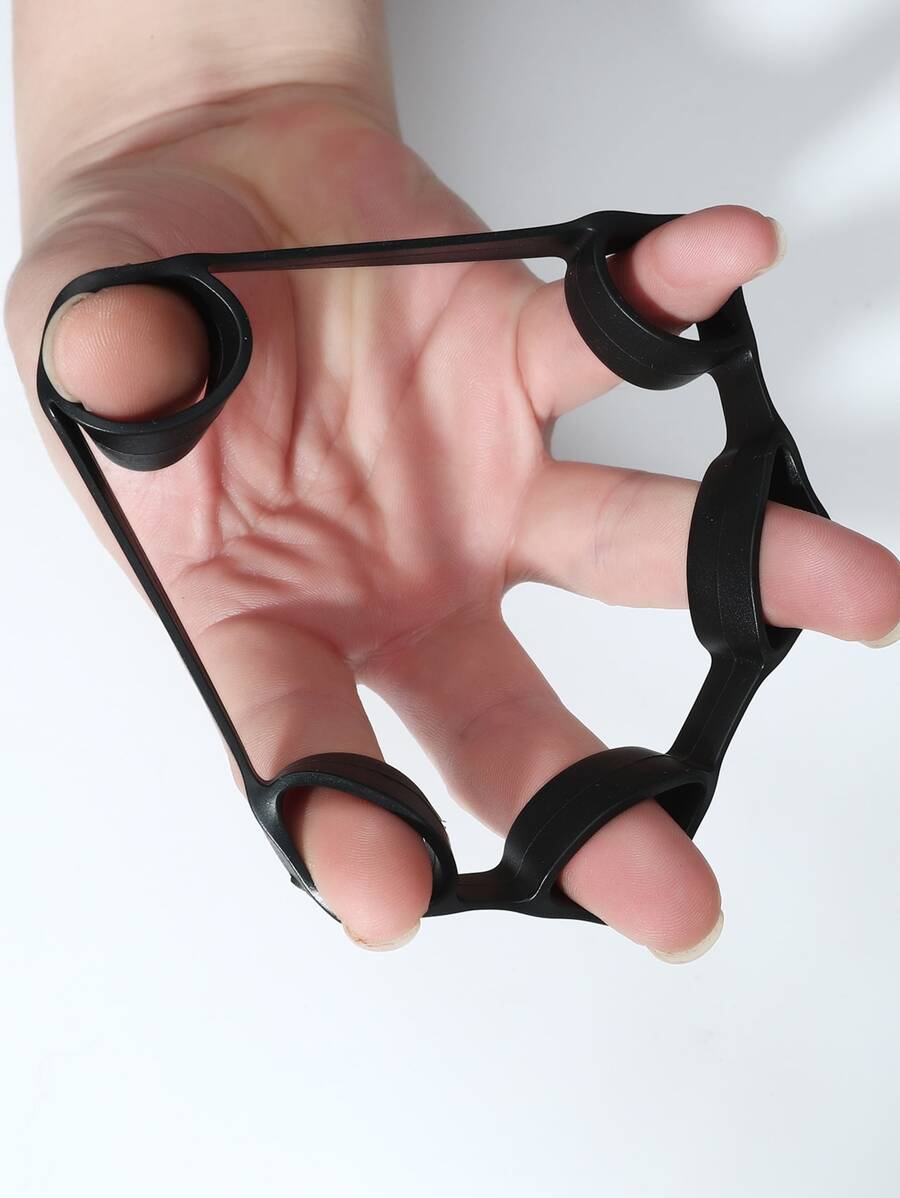 1 pieza Banda de resistencia dedo - Negro - Ver 1