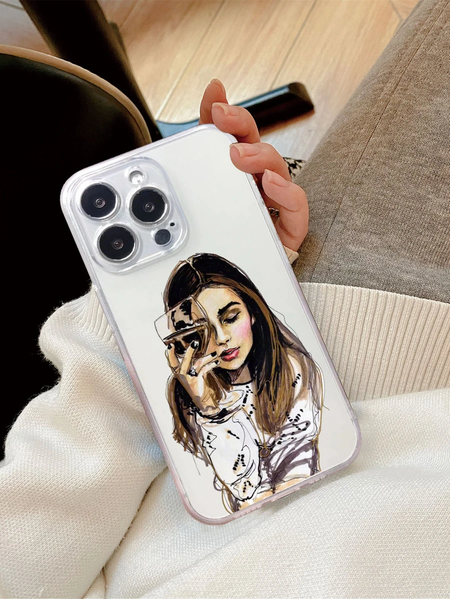 Ốp điện thoại Figure Graphic tương thích với iPhone 15/15Pro/15Plus/15Promax - Nhiều màu - Xem 1