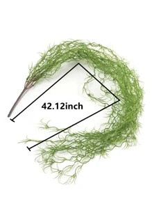 1pc Artificial Vine Decoration E-I-D - Green - View 4