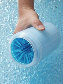 1pc Pet Foot Washing Cup - Blue - View 2