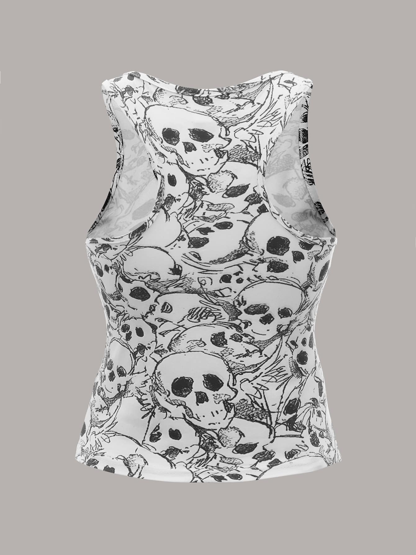 国内で当店のみ PCCVISION - 3MANON Skull Printed Top 3d Printed T Shirt Men's Summer Vintage Skull Print Top