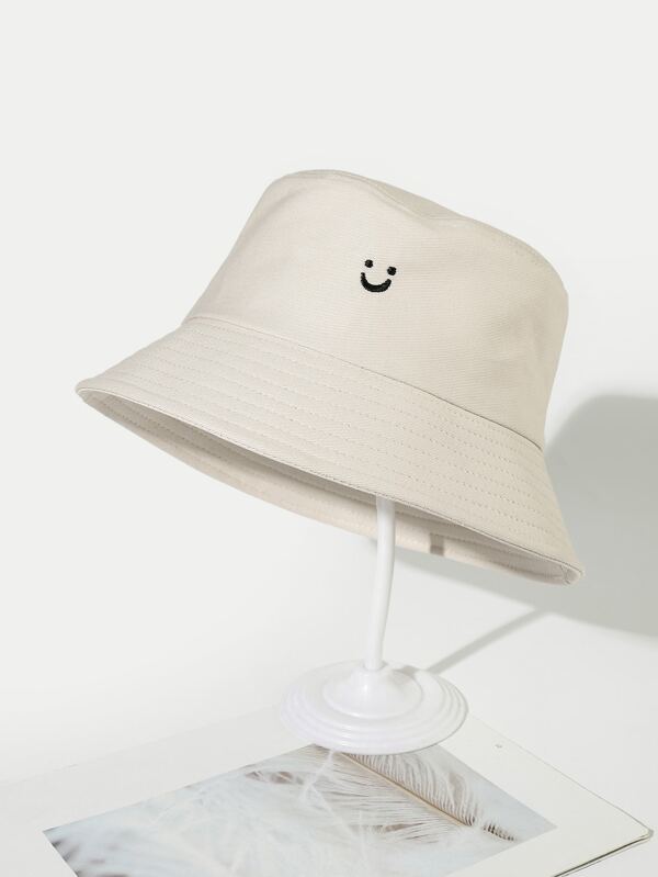 Expression Embroidered Bucket Hat SHEIN USA
