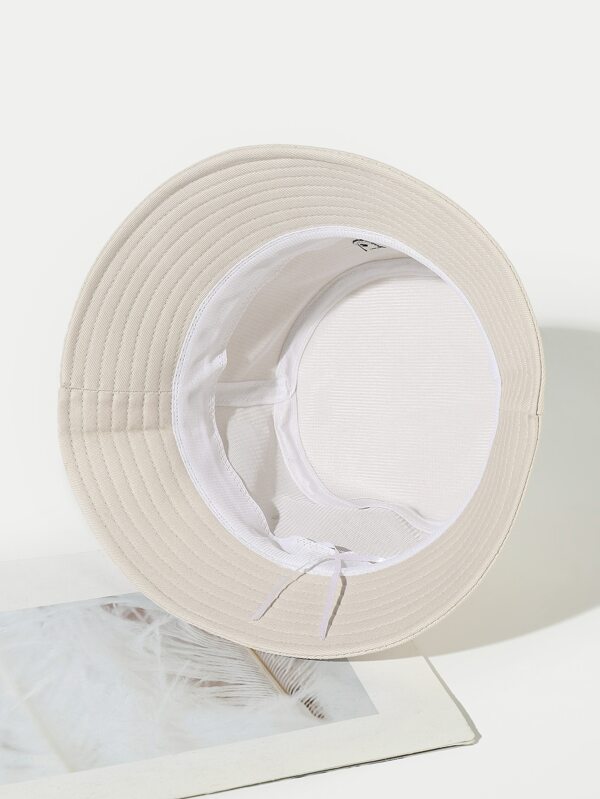 Expression Embroidered Bucket Hat SHEIN USA