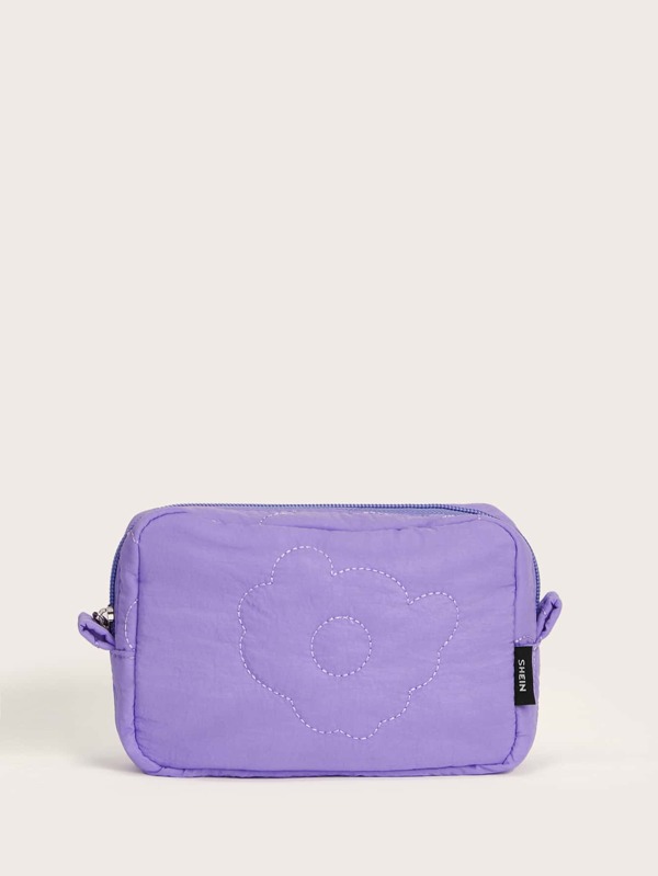 SHEIN SHEIN Solid Makeup Bag SHEIN UK