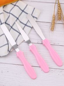 3入組奶油刮刀套裝 - 彩色 - 查看 1