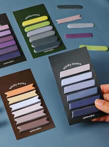 1pc Chỉ số ngẫu nhiên Ghi chú dính - Nhiều màu - Xem 4