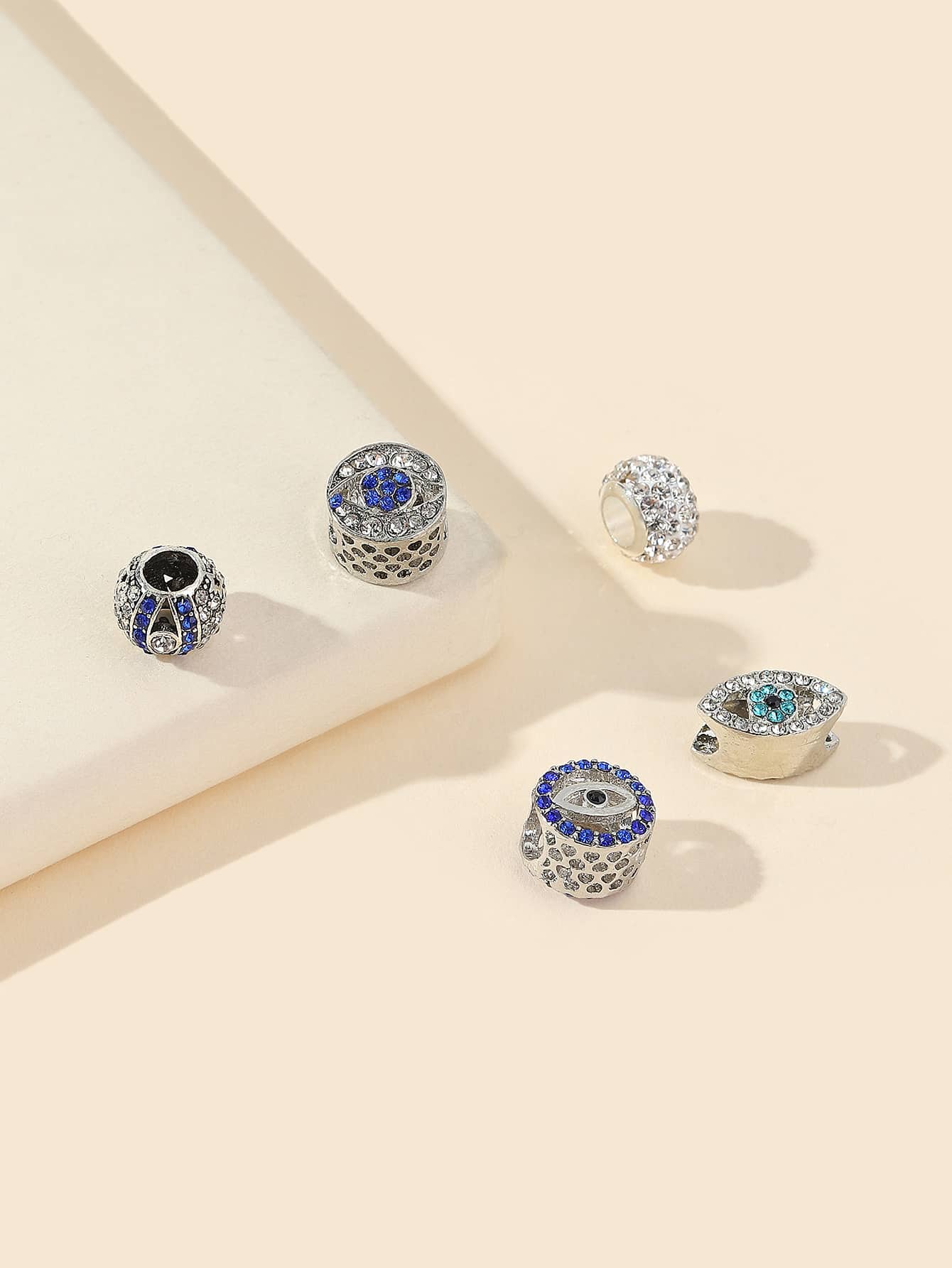 5 cái Rhinestone Trang trí nội thất Tự làm Hạt - Nhiều màu - Xem 1