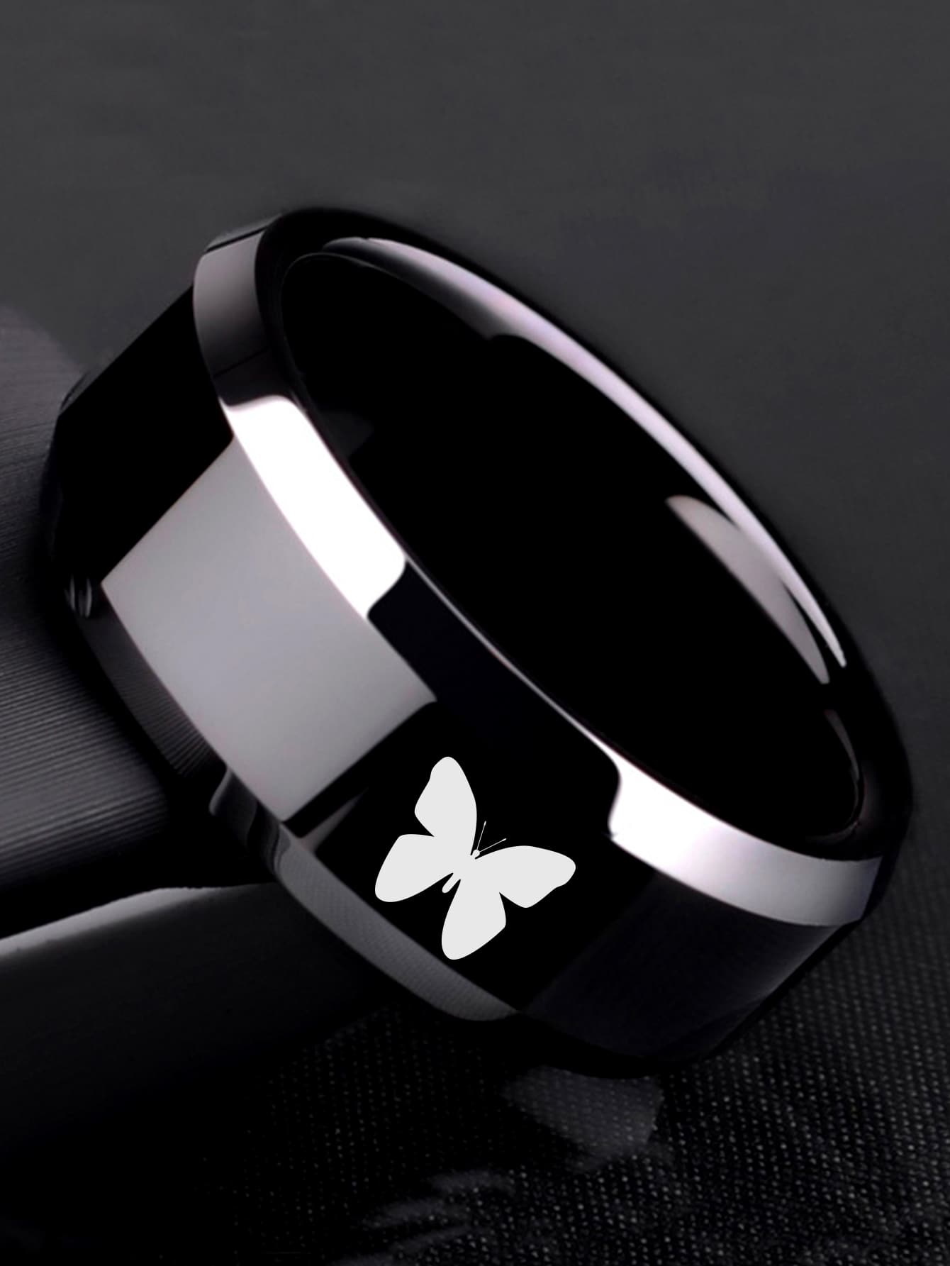 Men Butterfly Detail Ring | SHEIN USA