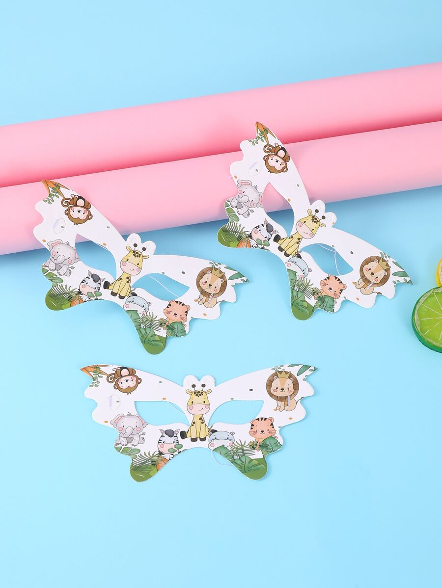 10 cái Bìa mắt Động vật In - Nhiều màu - Xem 1