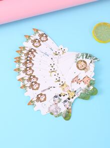 10 cái Bìa mắt Động vật In - Nhiều màu - Xem 4