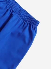 SHEIN Bộ 2 áo nỉ và quần in họa tiết cho bé trai, lót nhiệt, dày - Nhiều màu - Xem 4