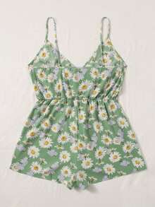 Jumpsuits Plus Size Trọn gói Hoa Boho - Nhiều màu - Xem 2