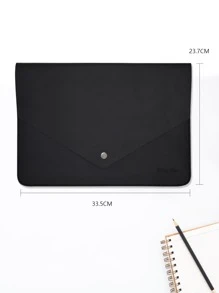 13英寸極簡風格電腦包 - 黑色 - 查看 3