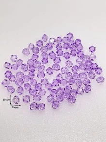 1入組釘珠DIY首飾配件 - 紫色 - 查看 3