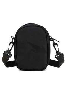 Hombres Bolso bandolera con estampado de camuflaje - Negro - Ver 7