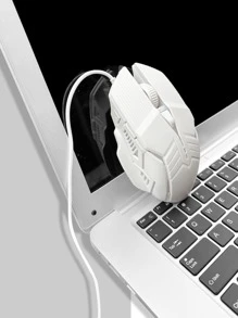 Luminous Wired Mouse, Computer Mouse - White - View 5