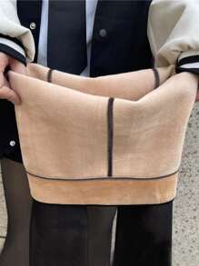 1pair Minimalist Tights - Black - View 1