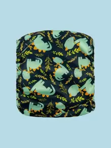 1pc Washable Male Dog Belly Band (Fashionable Pattern) - Washable Male Dog Belly Band, Male Dog Diaper - Multicolor - View 3