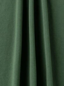 SHEIN LUNE Plus Letter & Butterfly Print Tee