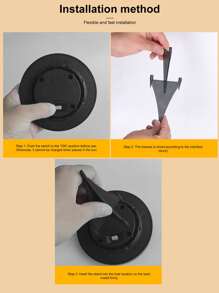 1 pieza 8 LED de luz solar para jardín al aire libre - Blanco - Ver 6